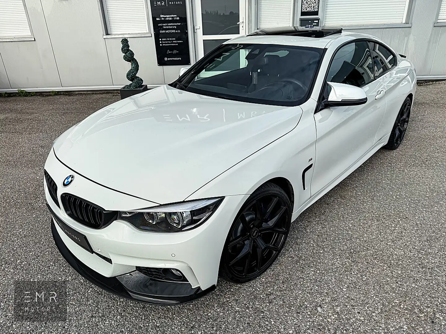 BMW 430 d Coupe LCI M-PERFORMANCE, 440I LOOK, DIGI-TACH... Weiß - 2