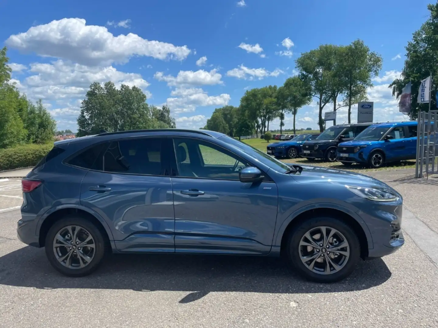 Ford Kuga ST-Line X PHEV+AHK+NAV+LED+B&O+BLIS+iACC+LMF Blau - 2