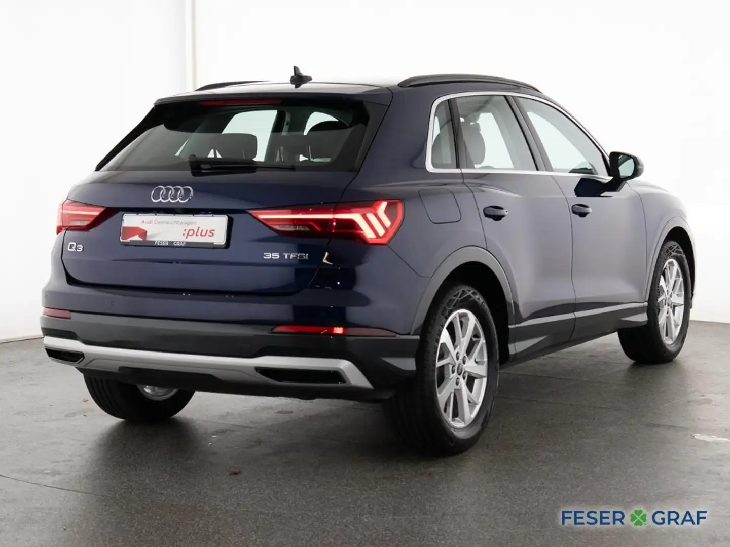 Audi Q3 35 TFSI advanced S tronic LED/ Rückfahrkam Blau - 2