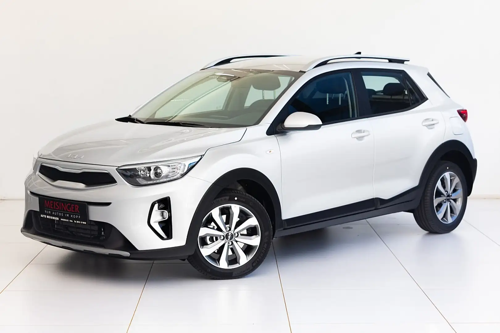 Kia Stonic 1,0 TGDI GPF ISG Silber Silber - 1