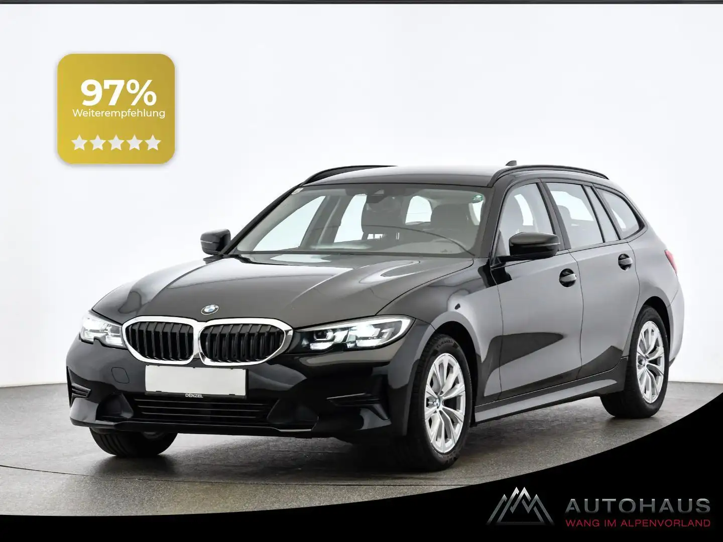 BMW 318 d Touring Aut. ***LED | DAB | Live Cockpit*** Noir - 1