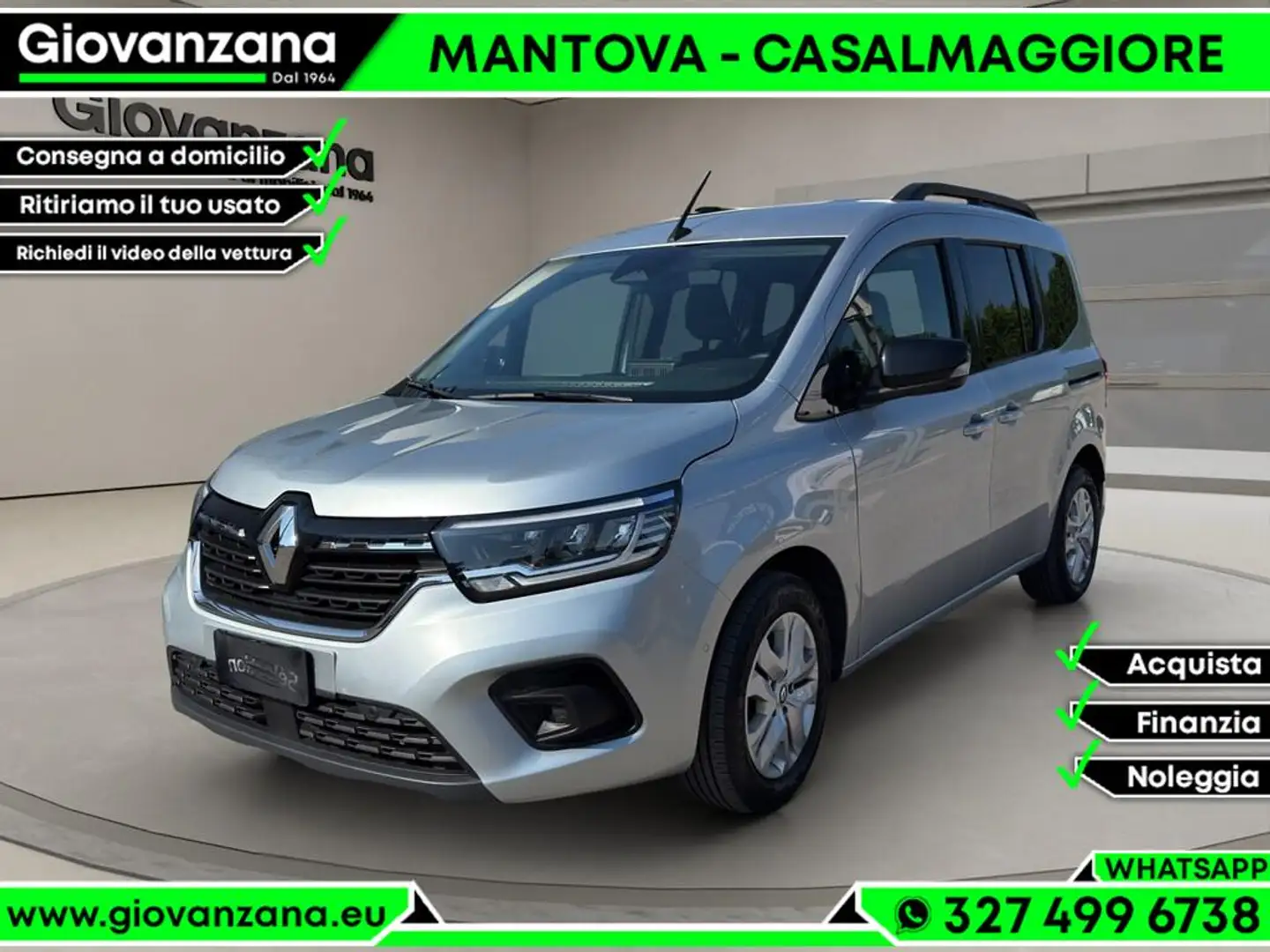 Renault Kangoo Kangoo 1.5 blue dci Equilibre 115cv edc Grau - 1