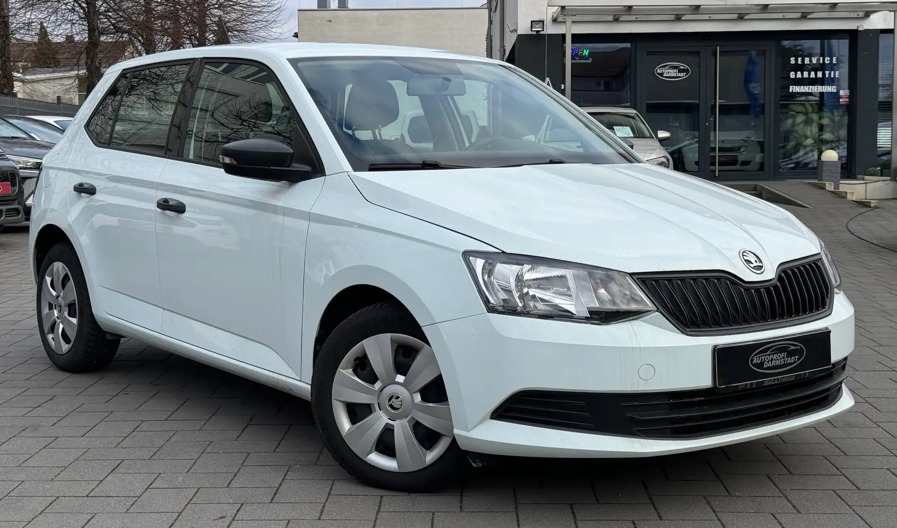 Skoda Fabia TÜV AU NEU*KLIMA*BLUETOOTH*EURO-6*Cool Edition Wit - 1