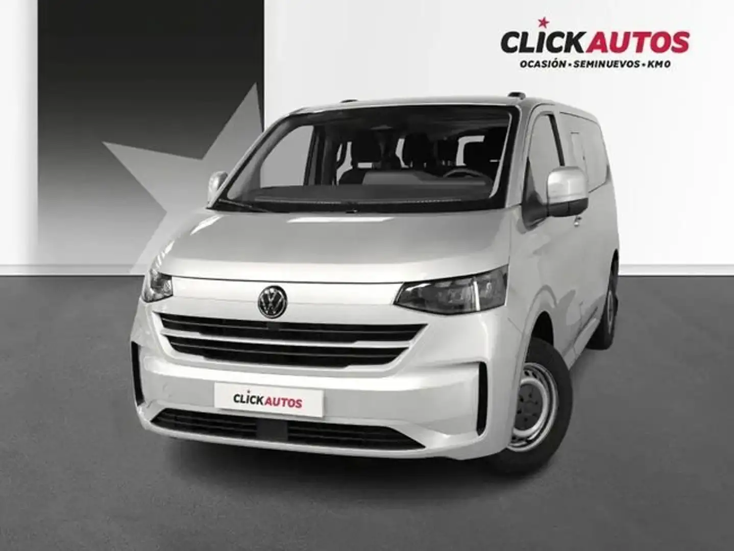 Volkswagen Transporter 2.0 TDI 150CV Combi DSG 9 plazas Gris - 1