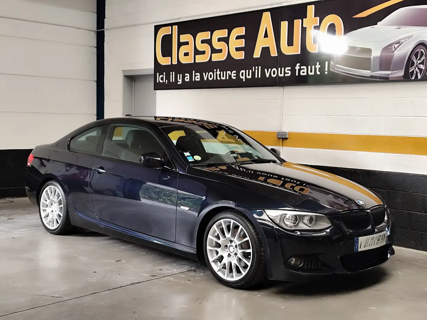 BMW 320 Coupe E92 320d 177ch Pack M Bleu - 1