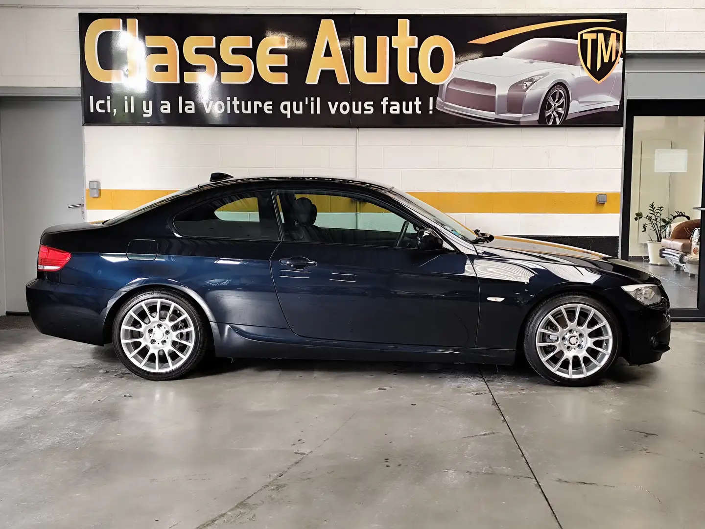BMW 320 Coupe E92 320d 177ch Pack M Bleu - 2