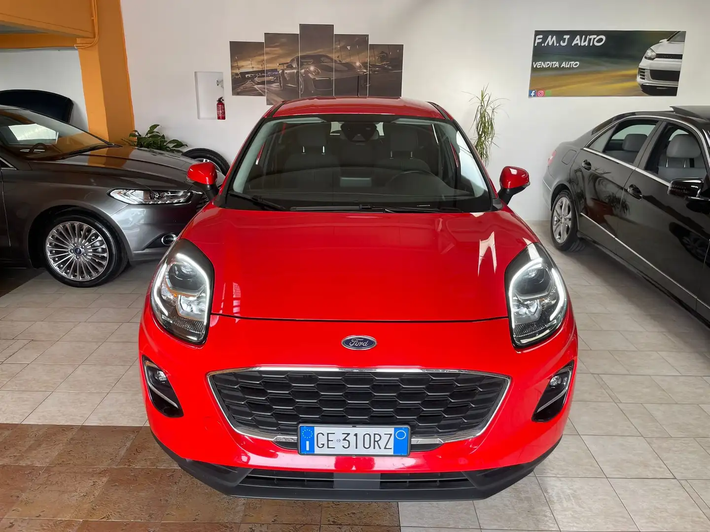 Ford Puma Puma 1.0 ecoboost Connect 95cv Rosso - 2