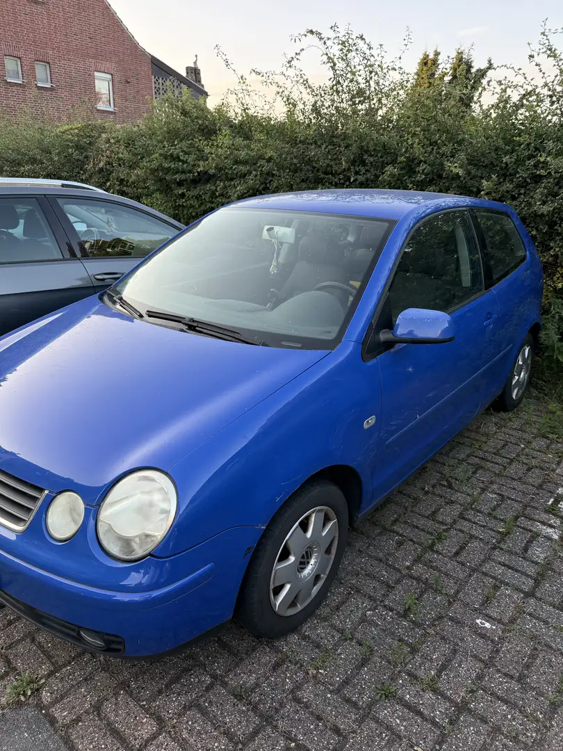 Volkswagen Polo 9n Highline Bleu - 2