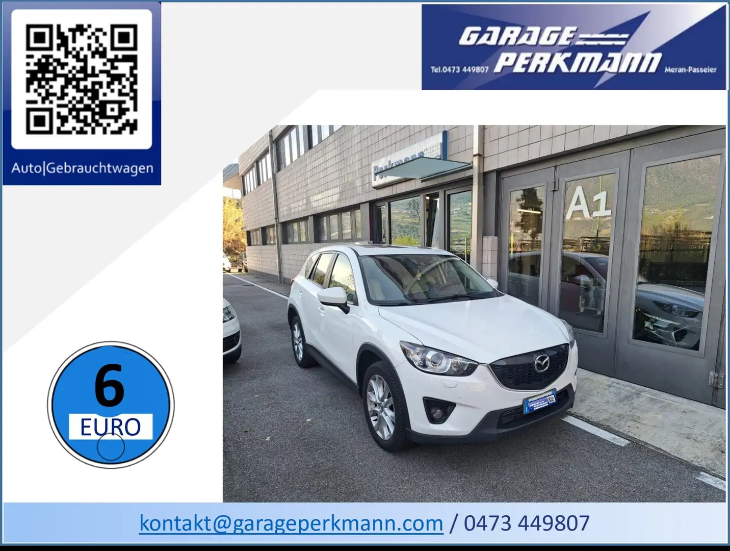 Mazda CX-5 CX-5 2.2L Skyactiv-D 150CV 4WD Exceed Bianco - 1