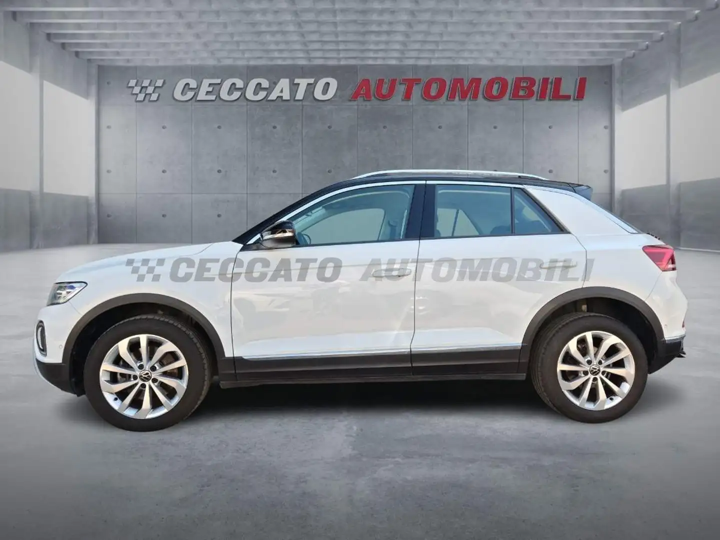Volkswagen T-Roc T-Roc 2.0 tdi Style 150cv dsg Weiß - 2