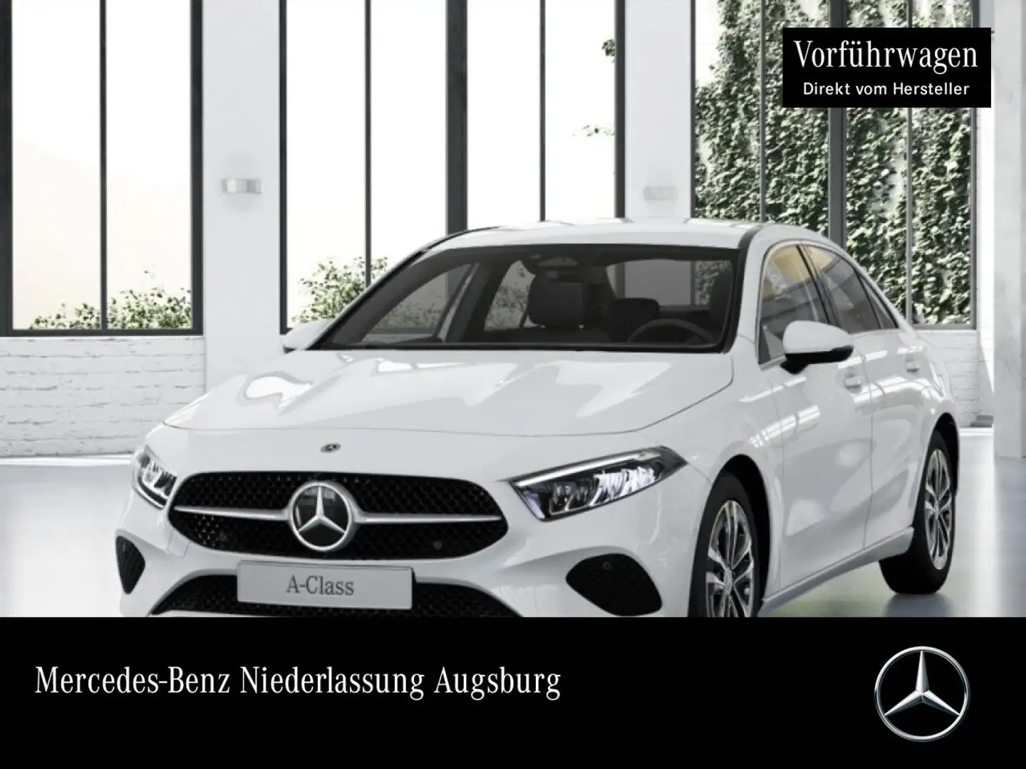Mercedes-Benz A 200 Lim PROGRESSIVE+LED+KAMERA+TOTW+7G Blanc - 1