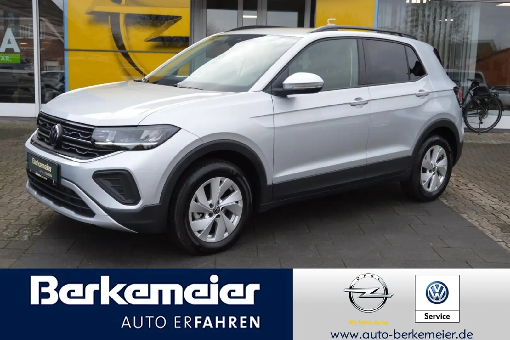 Volkswagen T-Cross 1.0 TSI 85 kW Life CarPlay / PDC / IQ.DRIVE / SHZ Silber - 1