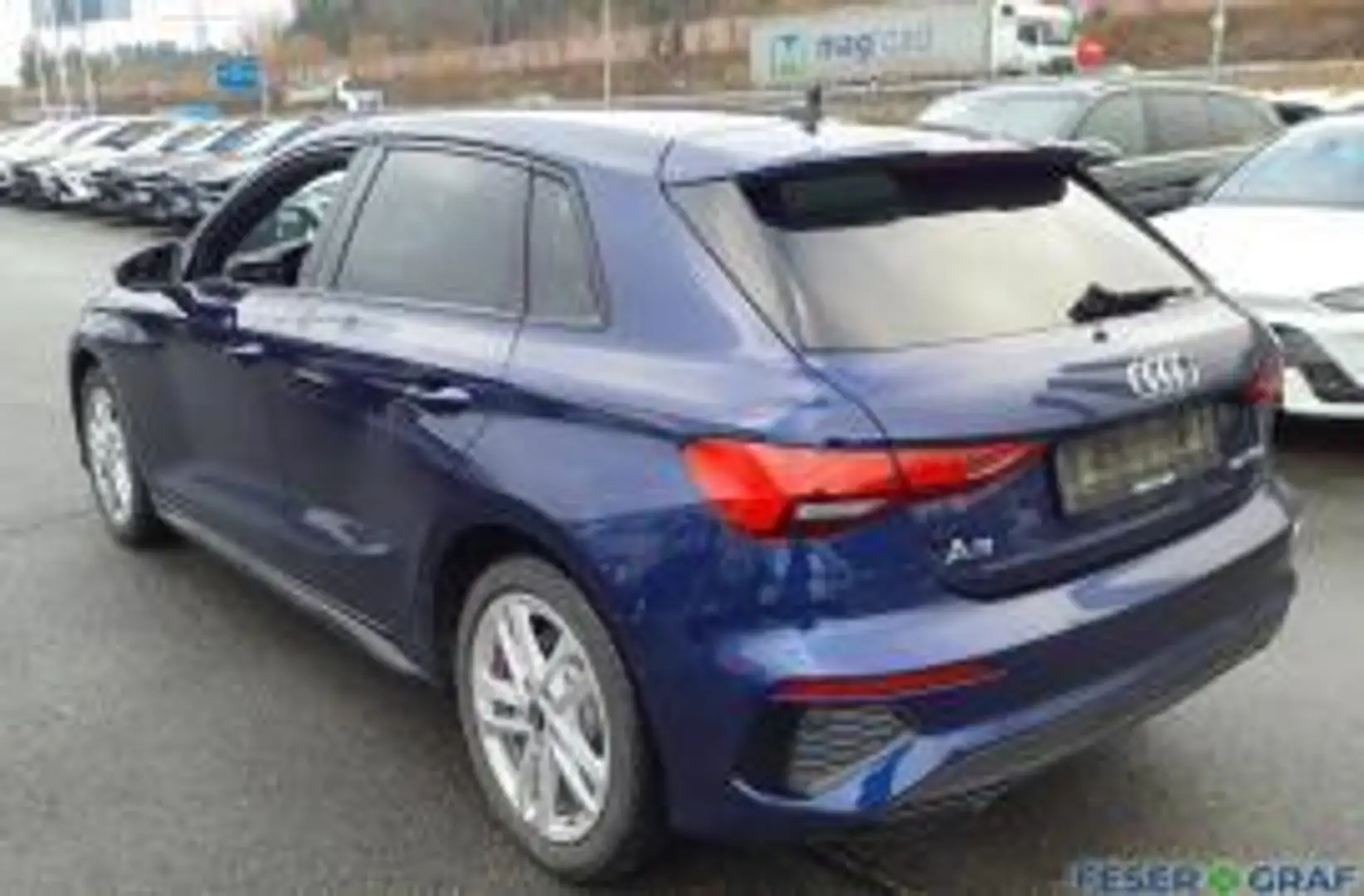 Audi A3 45 TFSI e S Line Int Leder,Sportsitze,SmartphoneIn Blau - 2