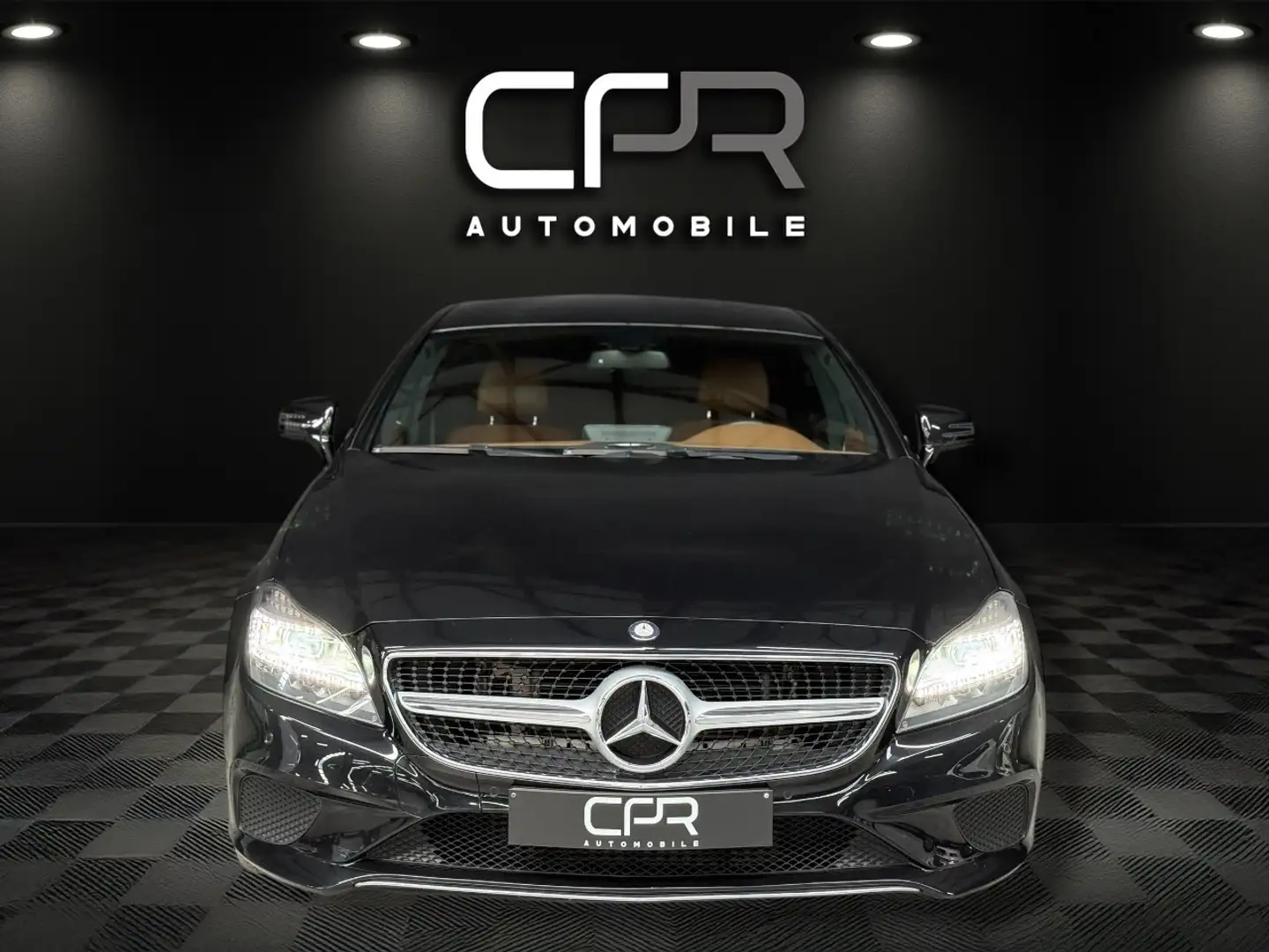 Mercedes-Benz CLS 220 d * GPS * SIEGE CH * CUIR * RADAR AV/AR * CLIM Negro - 2