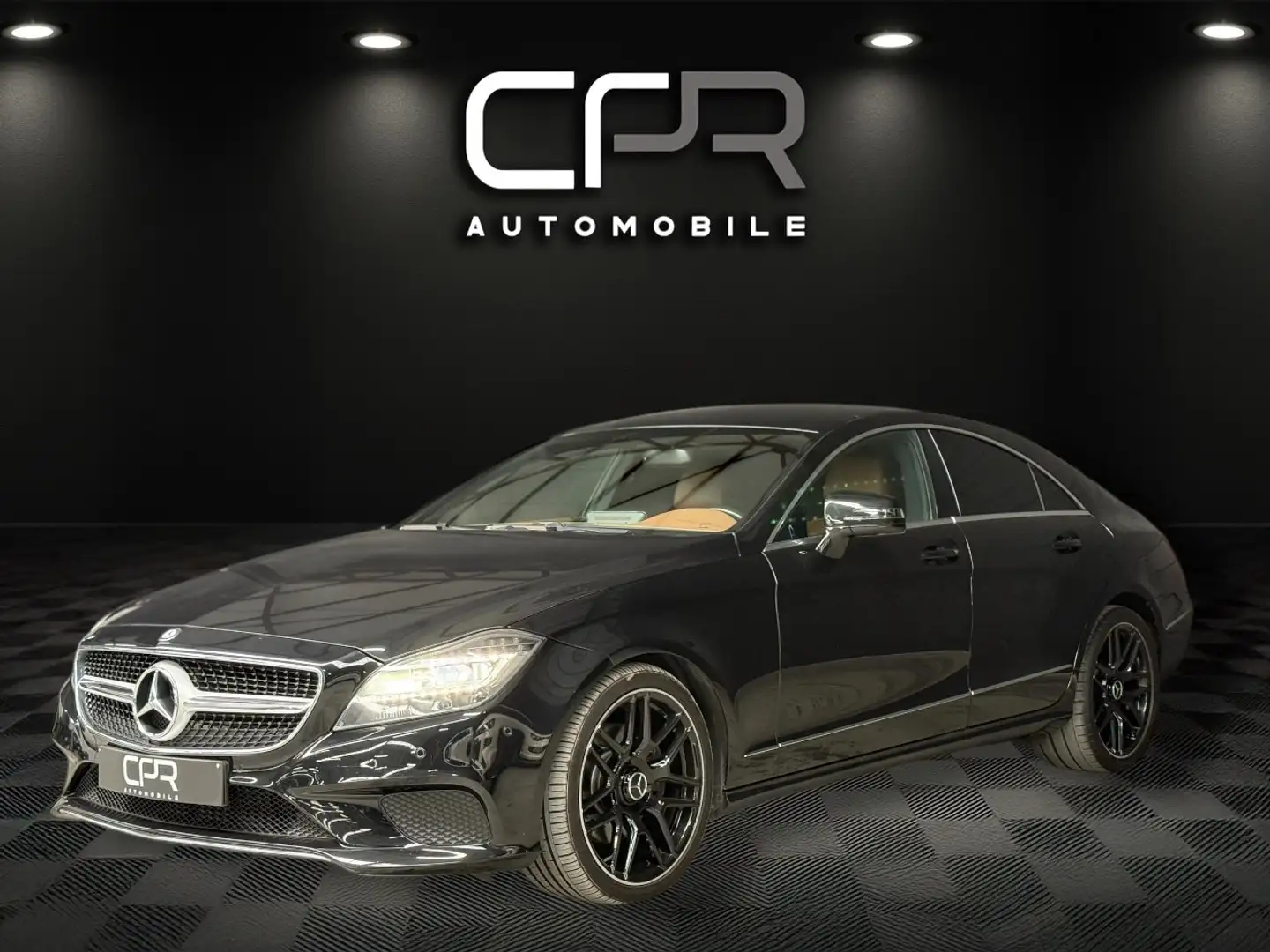 Mercedes-Benz CLS 220 d * GPS * SIEGE CH * CUIR * RADAR AV/AR * CLIM Negro - 1