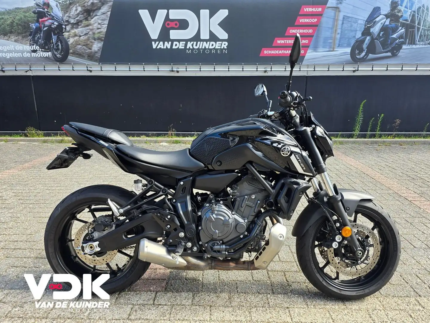 Yamaha MT-07 ABS Zwart - 1