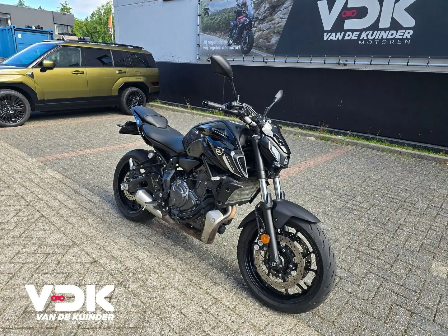 Yamaha MT-07 ABS Zwart - 2