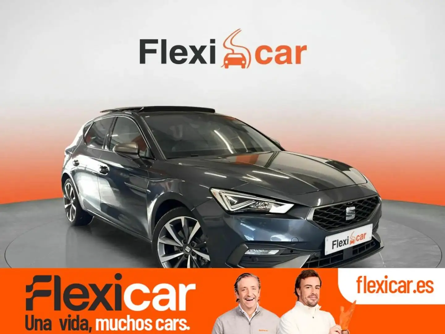 SEAT Leon 1.4 e-Hybrid DSG-6 S&S FR Go L Grigio - 1