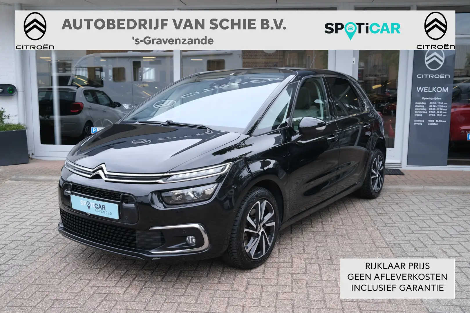 Citroen C4 Picasso e-THP Shine Automaat-6 Nappa Leer | Trekhaak | Pan Noir - 1
