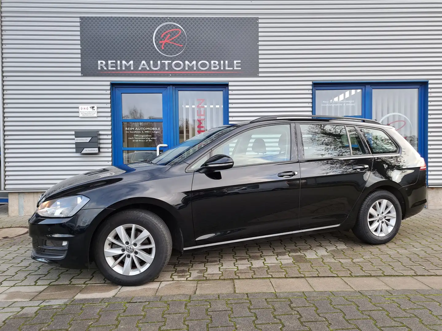 Volkswagen Golf Variant VII Variant 1,2 TSI *1 HAND*AHK*ALU*PDC* Schwarz - 2