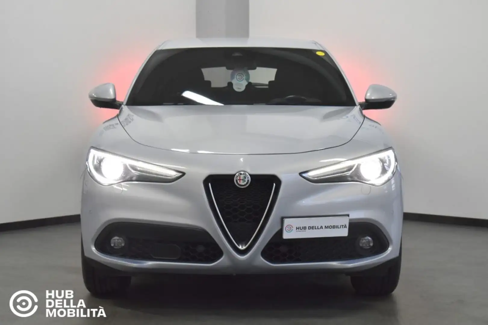 Alfa Romeo Stelvio 2.2 Turbodiesel 190 CV AT8 Q4 Super Business Argento - 1