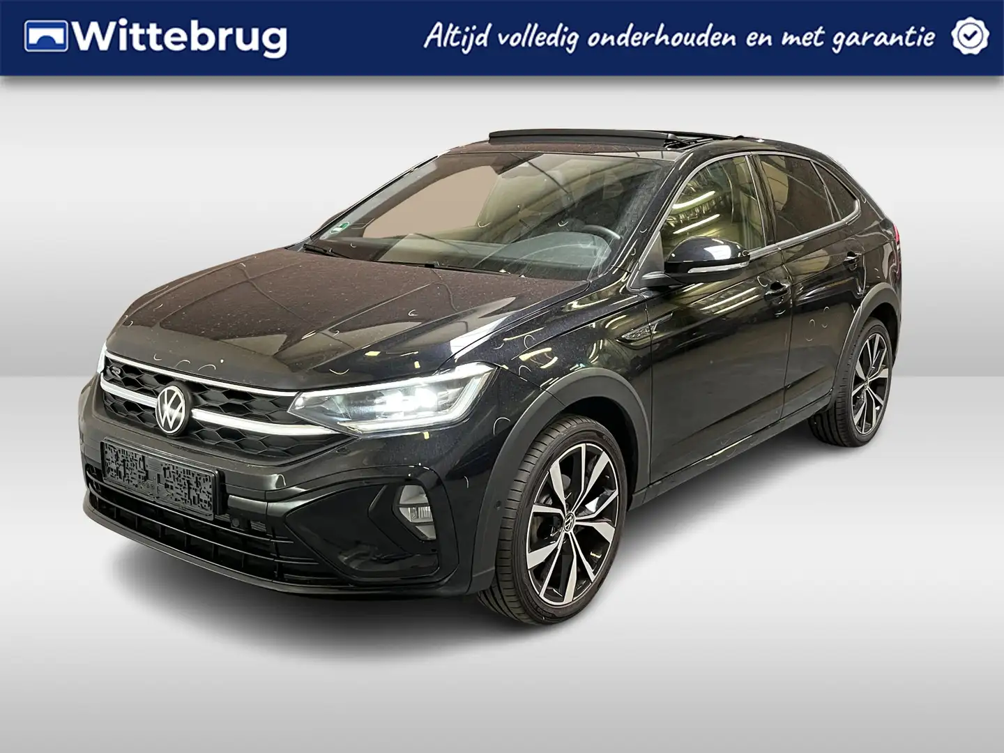 Volkswagen Taigo 1.5 TSI R-Line / AUTOMAAT/ 2X R-LINE/ PANO/ GARANT Zwart - 1