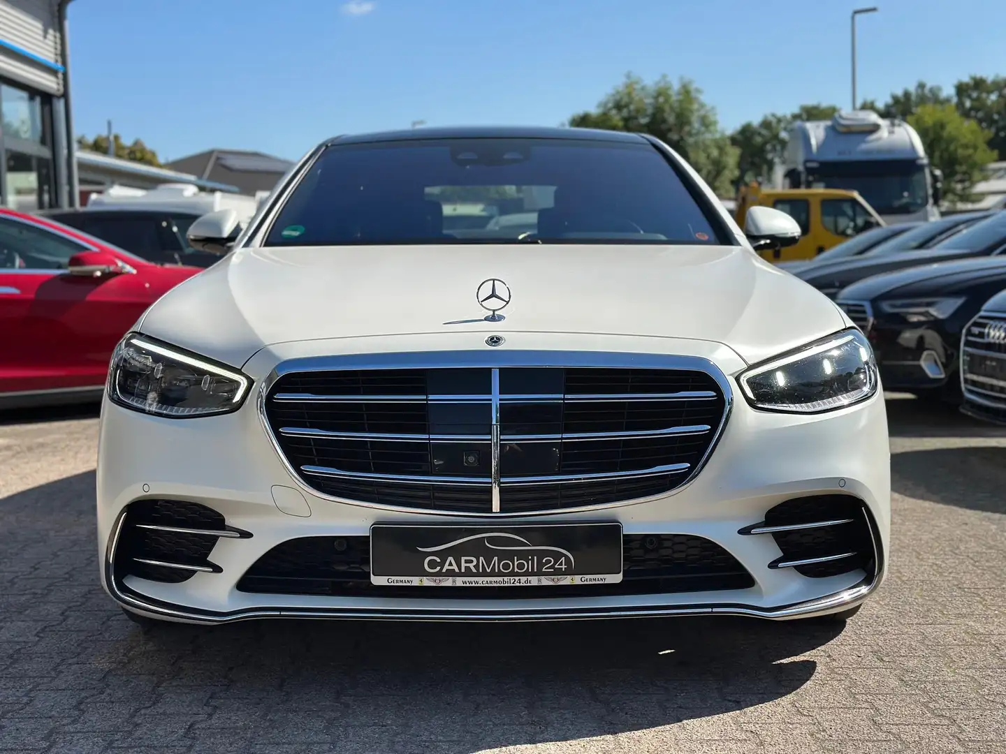 Mercedes-Benz S 400 S 400 d 4Matic L*AMG*HUD*360*Chaffeur*Entert* Weiß - 2