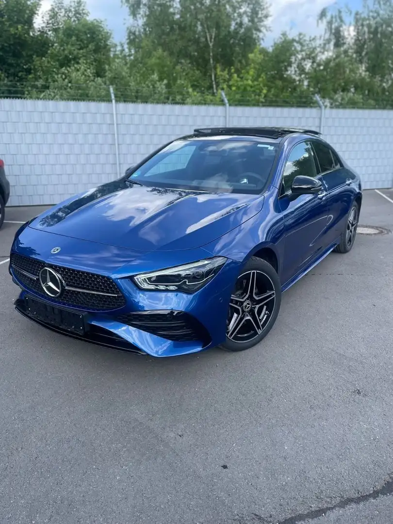 Mercedes-Benz CLA 250 CLA250e AMG Line Edition *Pano*Distronic*360*AHK Blau - 2