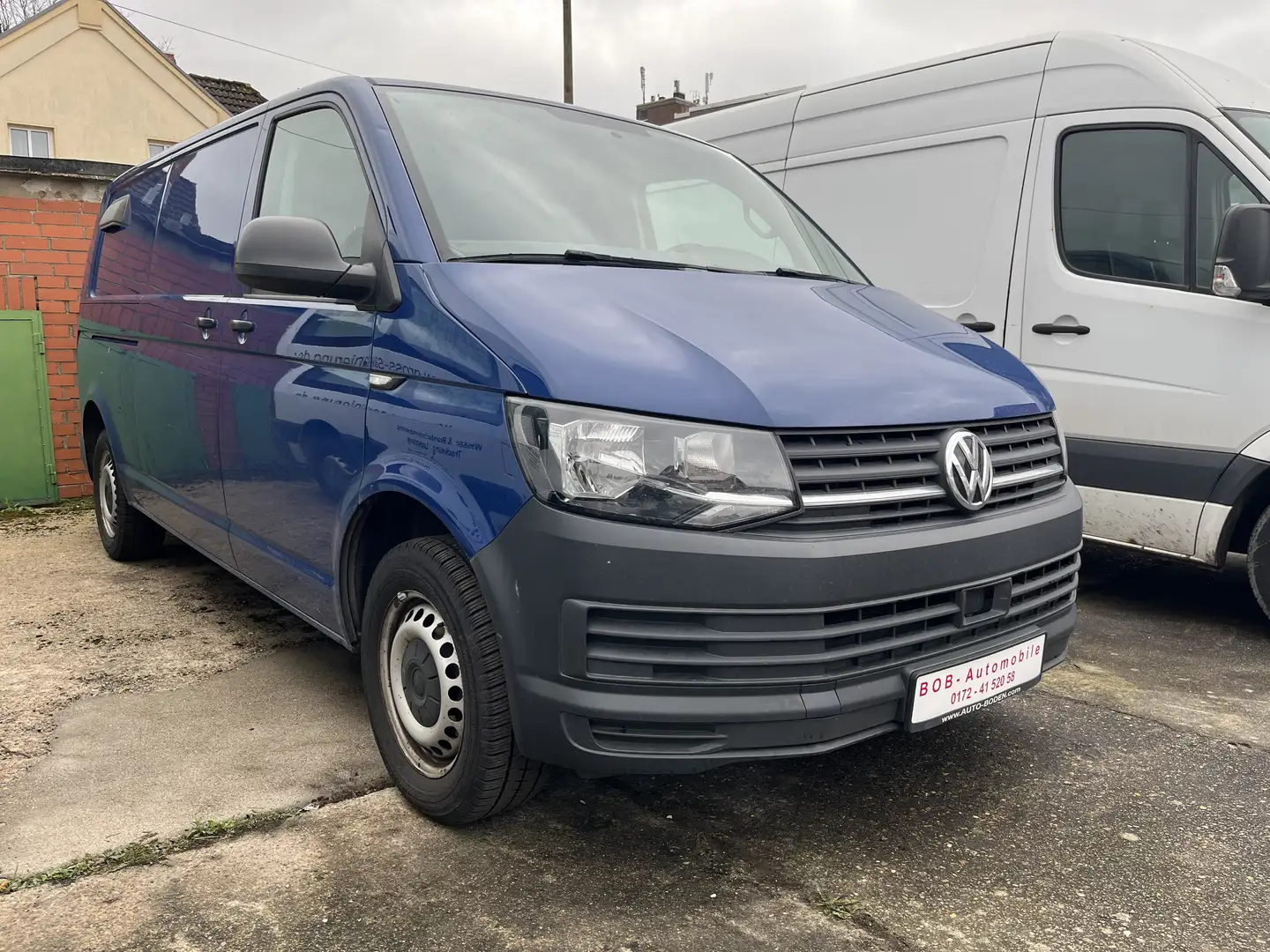 Volkswagen T6 Transporter Lang EU6 Plus Comfortline L2 NAVI AHK kLIMA Blau - 1