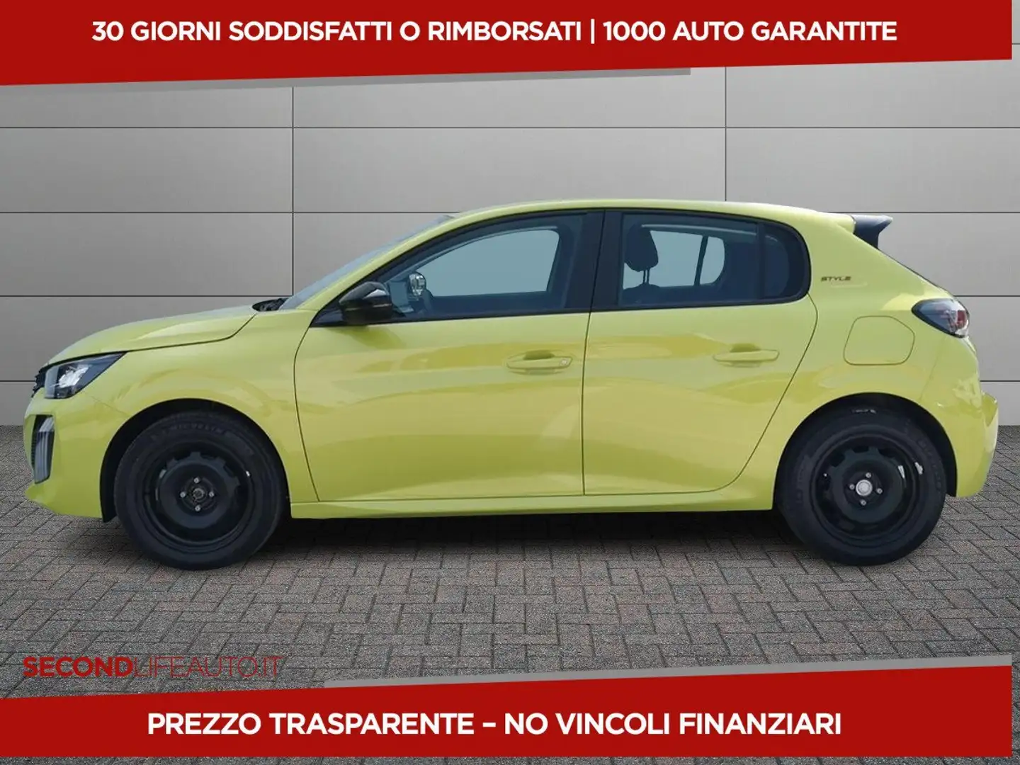 Peugeot 208 1.2 hybrid Style 110cv e-dcs 6 Giallo - 2