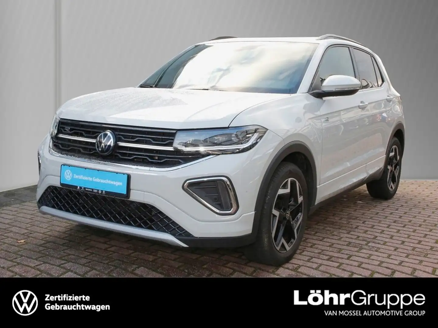 Volkswagen T-Cross 1.5 TSI DSG R-Line AHK LED ACC RFK+PDC SHZ Navi+VC Grau - 1