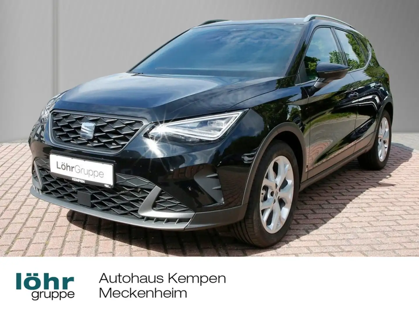 SEAT Arona 1.0 TSI DSG FR 17"LM Navi+VC PDC LED FullLink Schwarz - 1