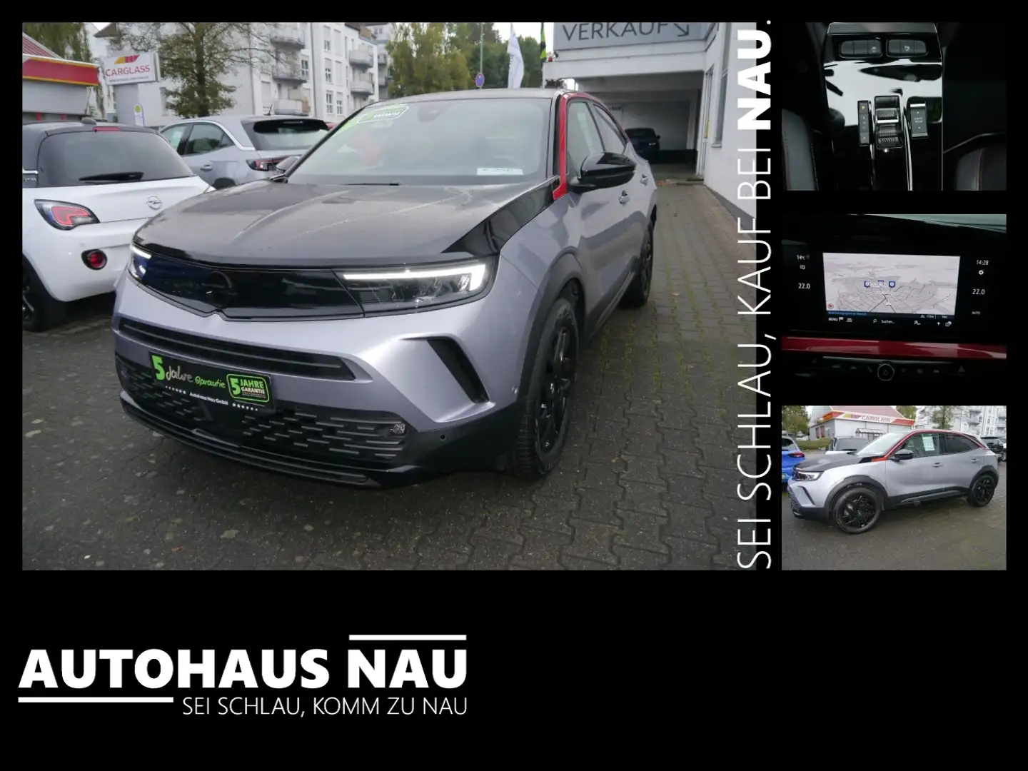 Opel Mokka-E Mokka e GS Line LED+Navi+SHZ+Winterp.+Kam.+LM Grau - 1