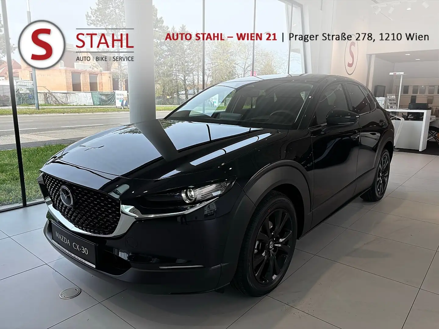 Mazda CX-30 e-Skyactive G140 Homura Aut. AUTO STAHL WIEN 21... Negro - 1