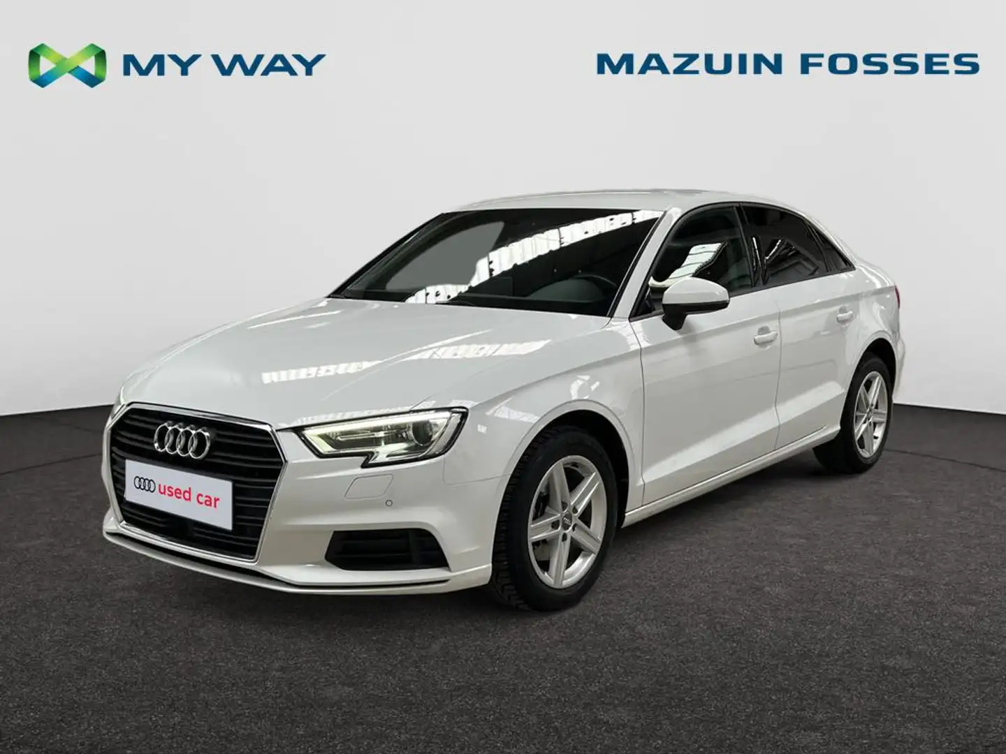 Audi A3 Sedan Audi A3 Saloon 1.6 TDI 85(116) kW(PS) 6-spee White - 1