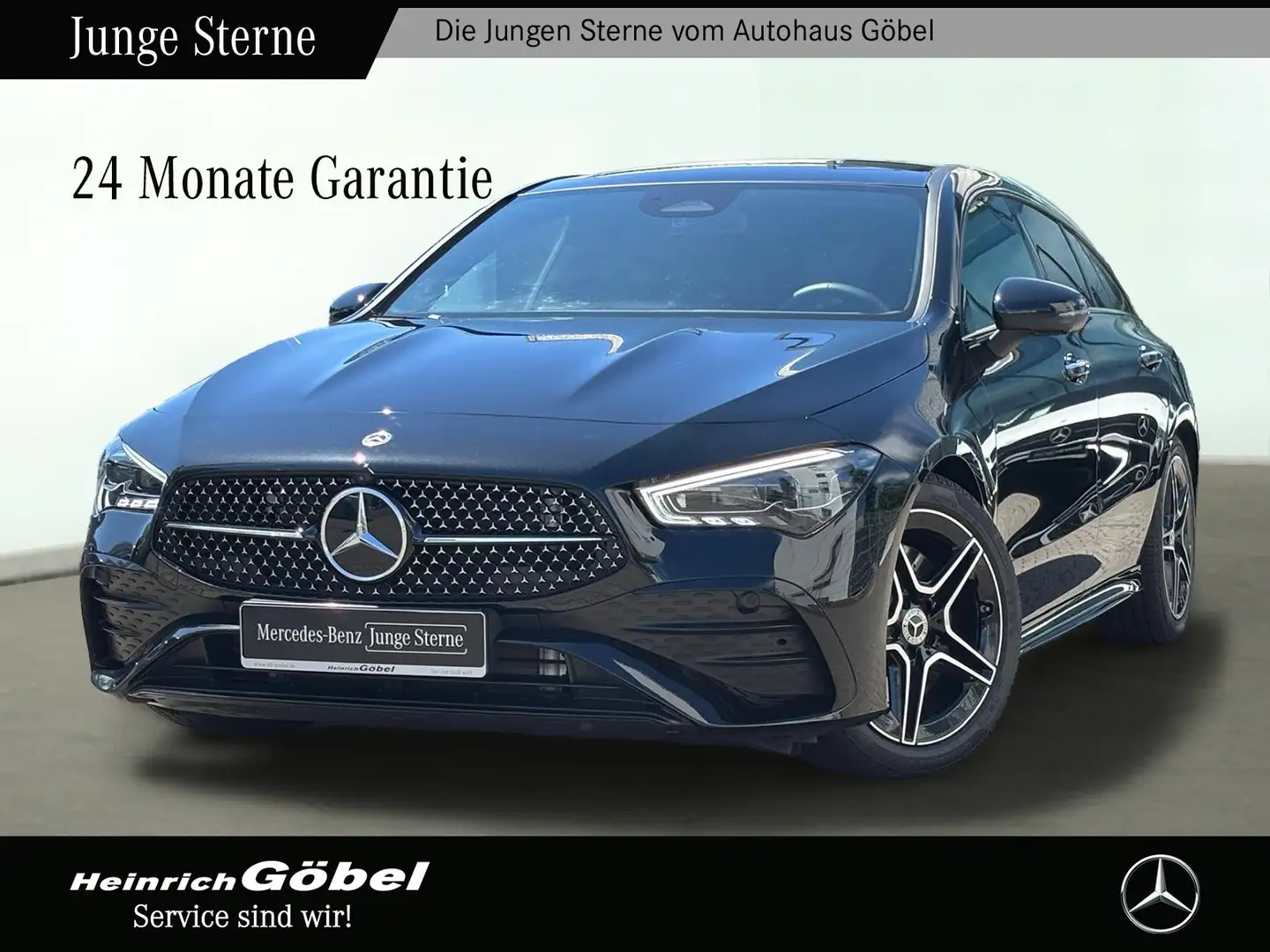 Mercedes-Benz CLA 250 4M SB AMG*PANO*FAHRASSISTENZPAKET*360°KA Schwarz - 1