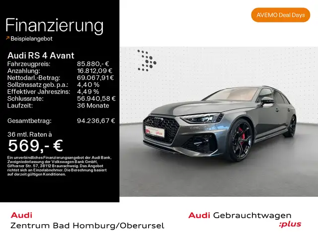 Audi RS4 quattro competition plus*Schalensitze