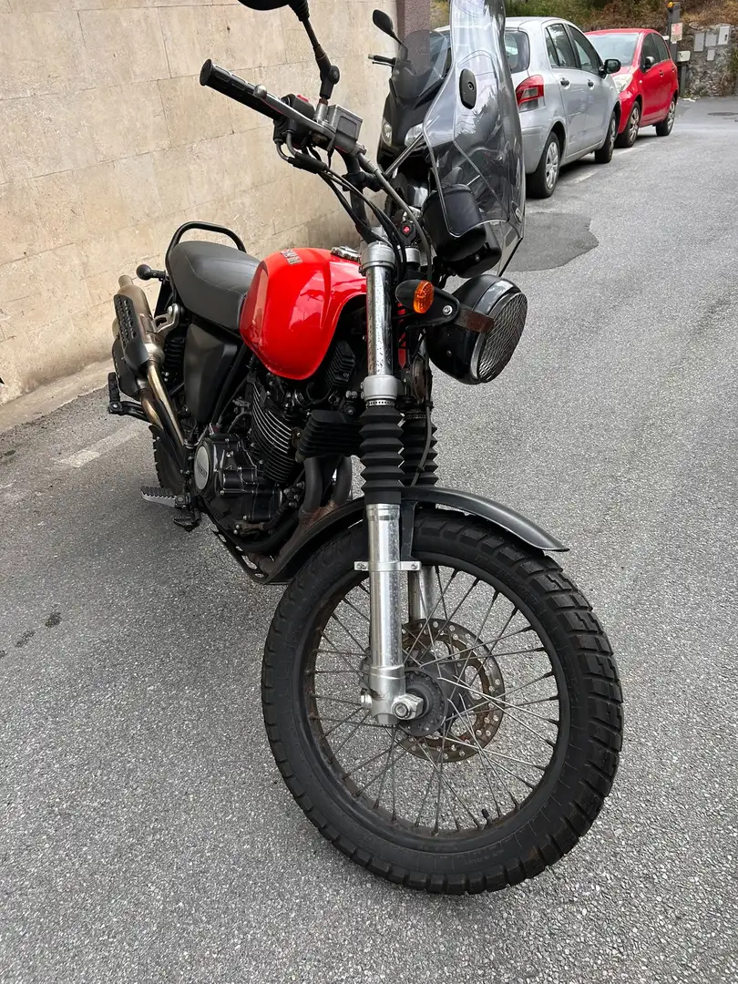 SWM Silver Vase 440 scrambler Red - 2