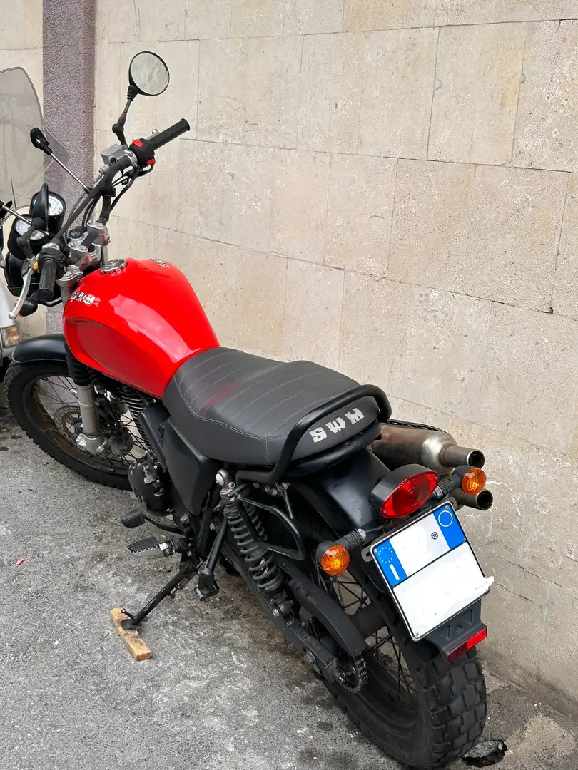 SWM Silver Vase 440 scrambler Red - 1