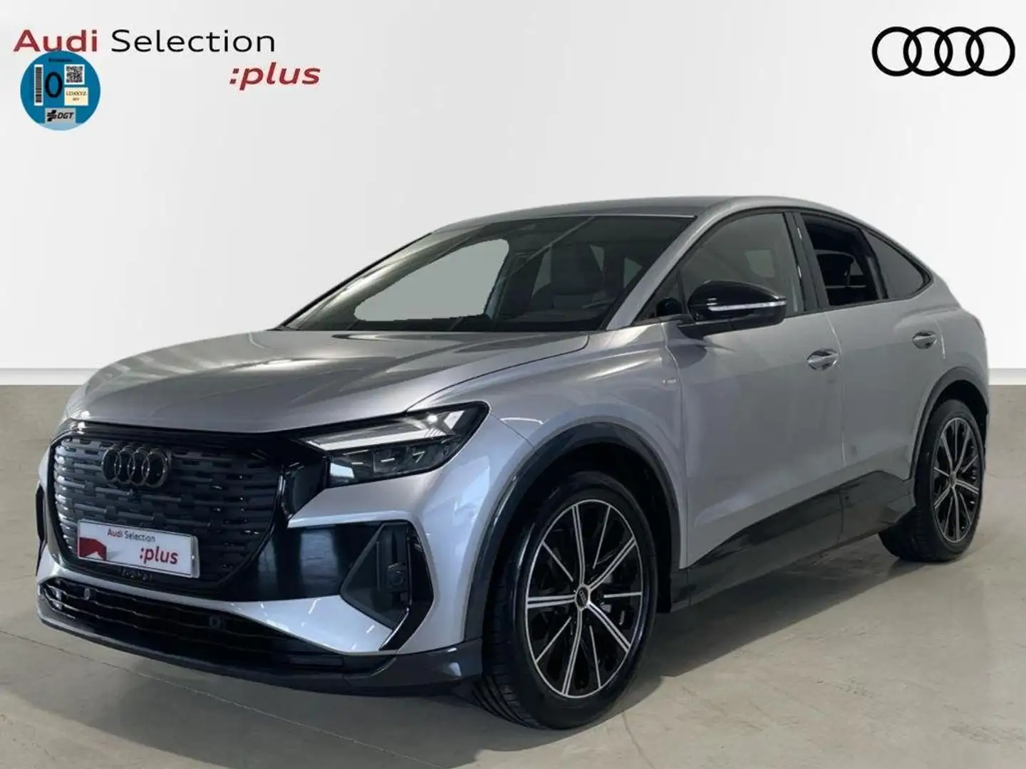 Audi Q4 e-tron Sportback 45 Black Line edition 210kW 82KWh Gris - 1