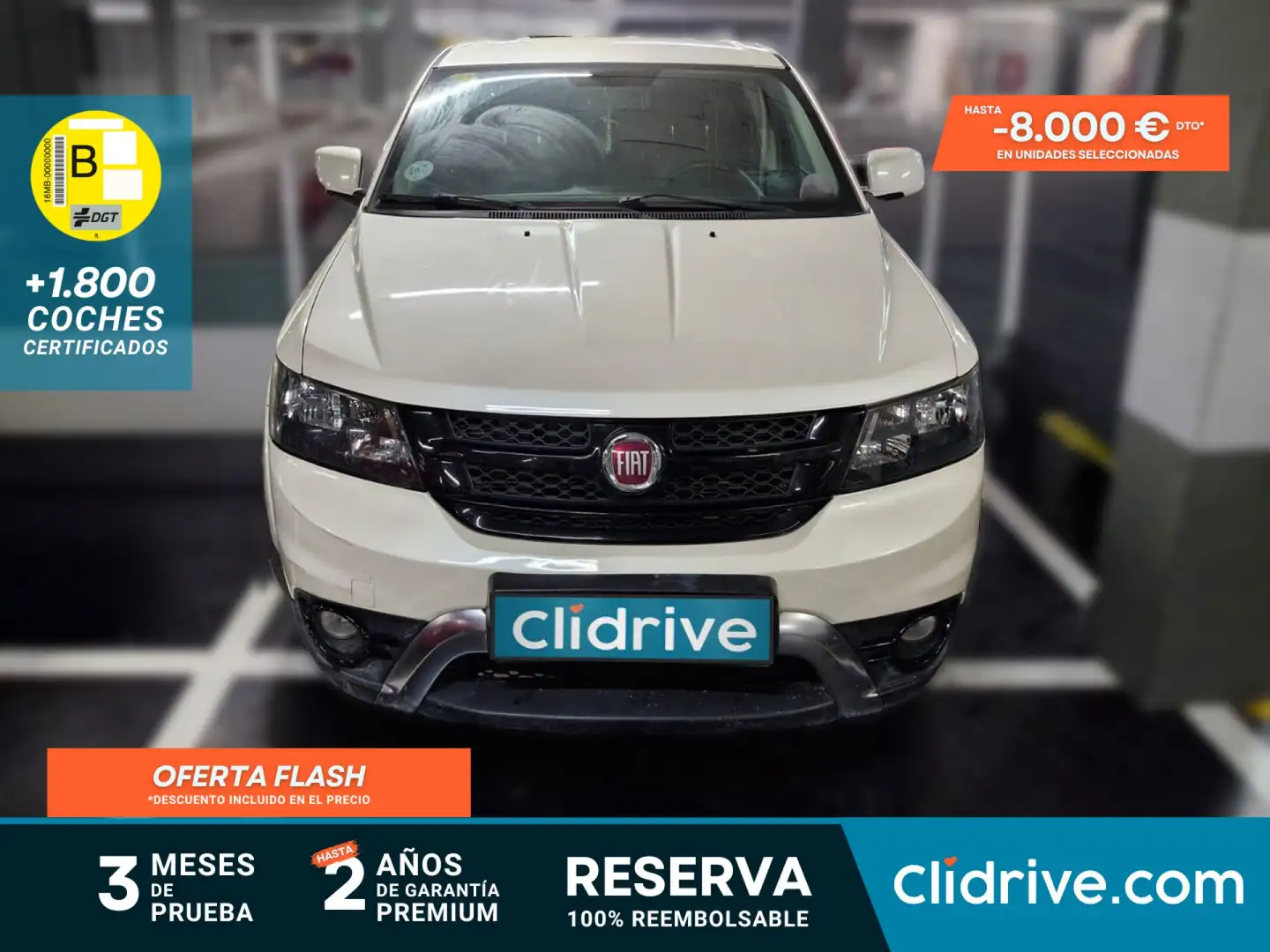 Fiat Freemont 2.0 Diesel Cross AWD Aut. 170 Fehér - 1