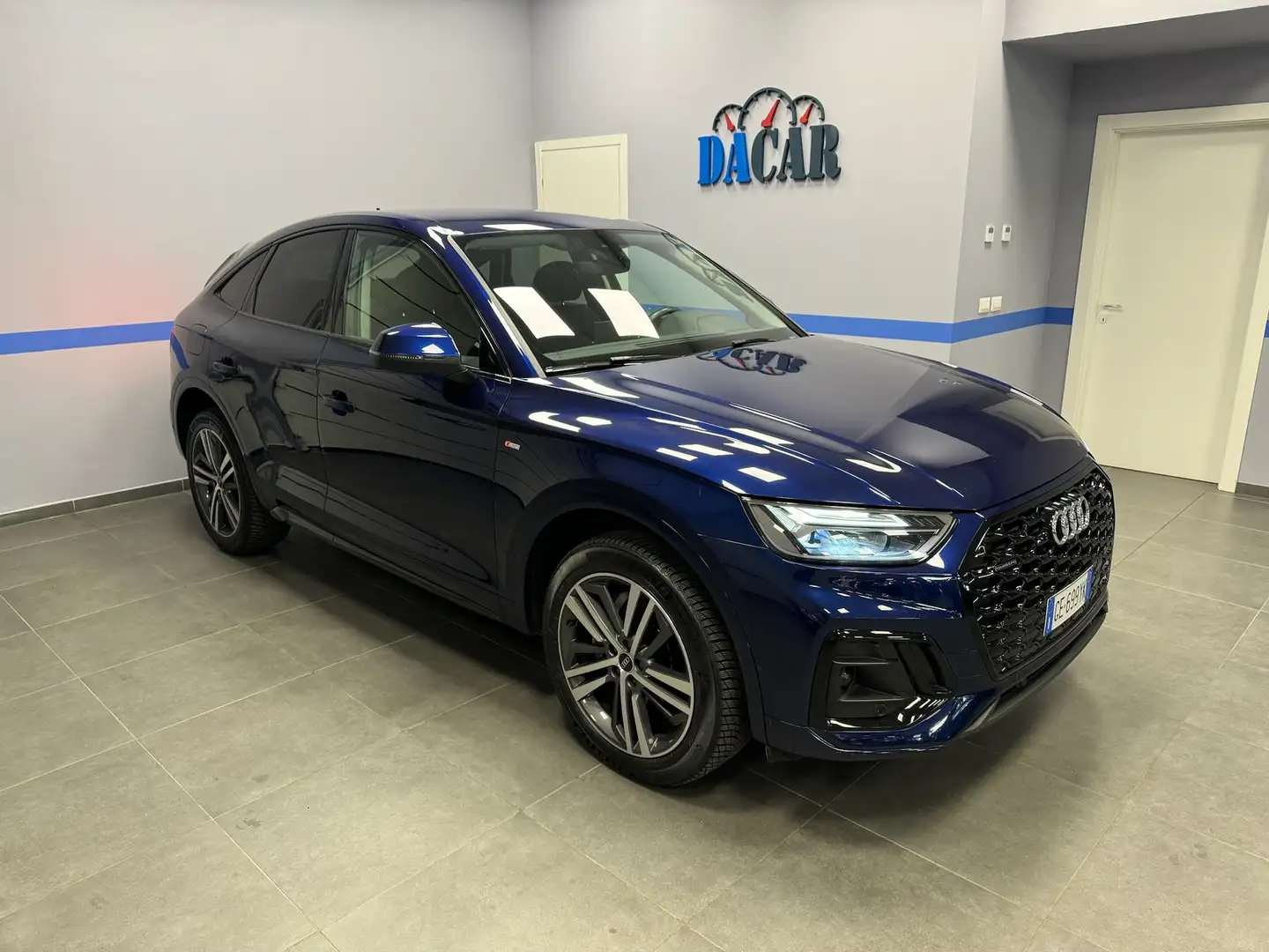 Audi Q5 Q5 SPB 40 tdi mhev S line Plus quattro s-tronic Blu/Azzurro - 1