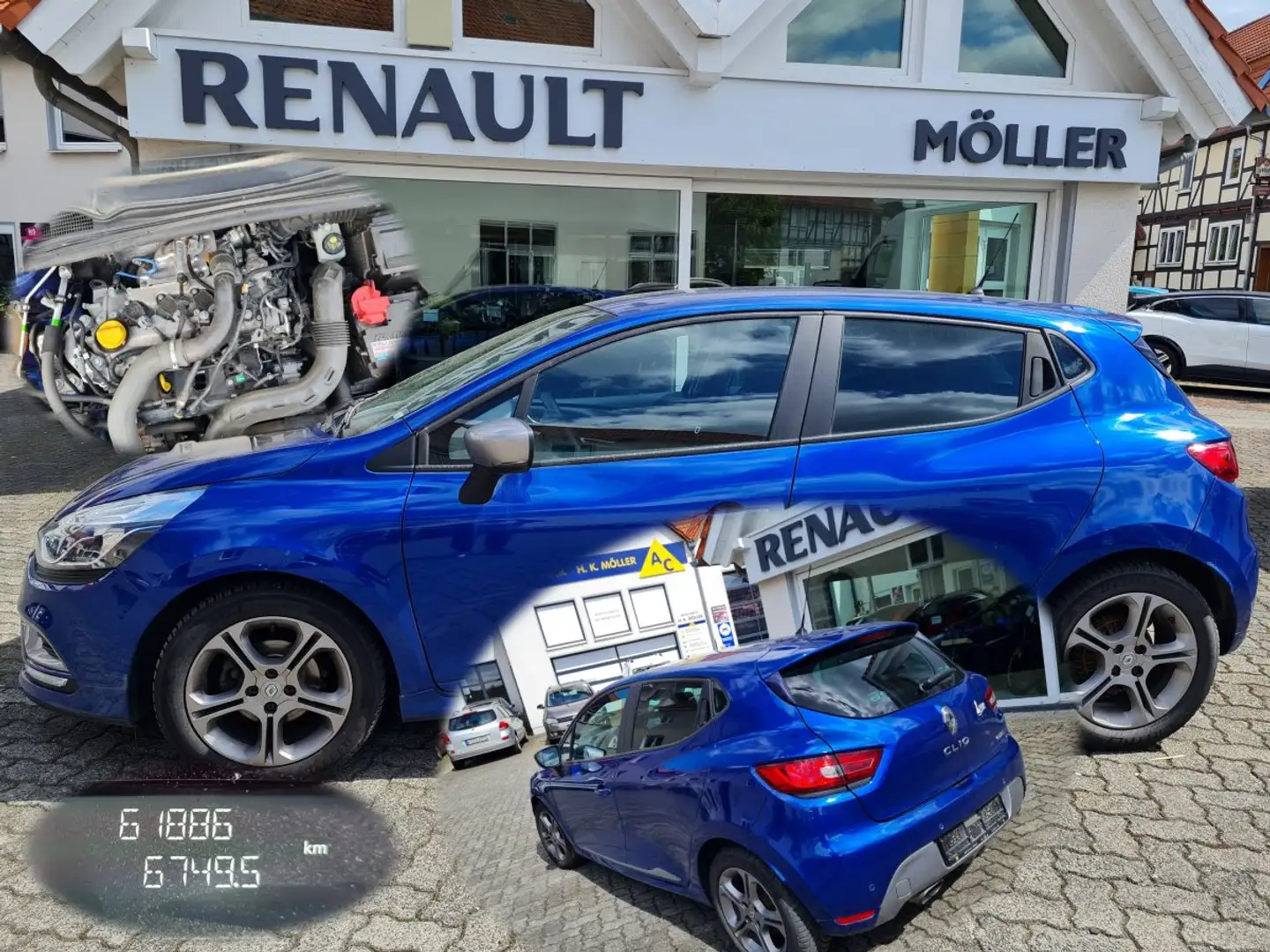 Renault Clio Limited Blau - 1