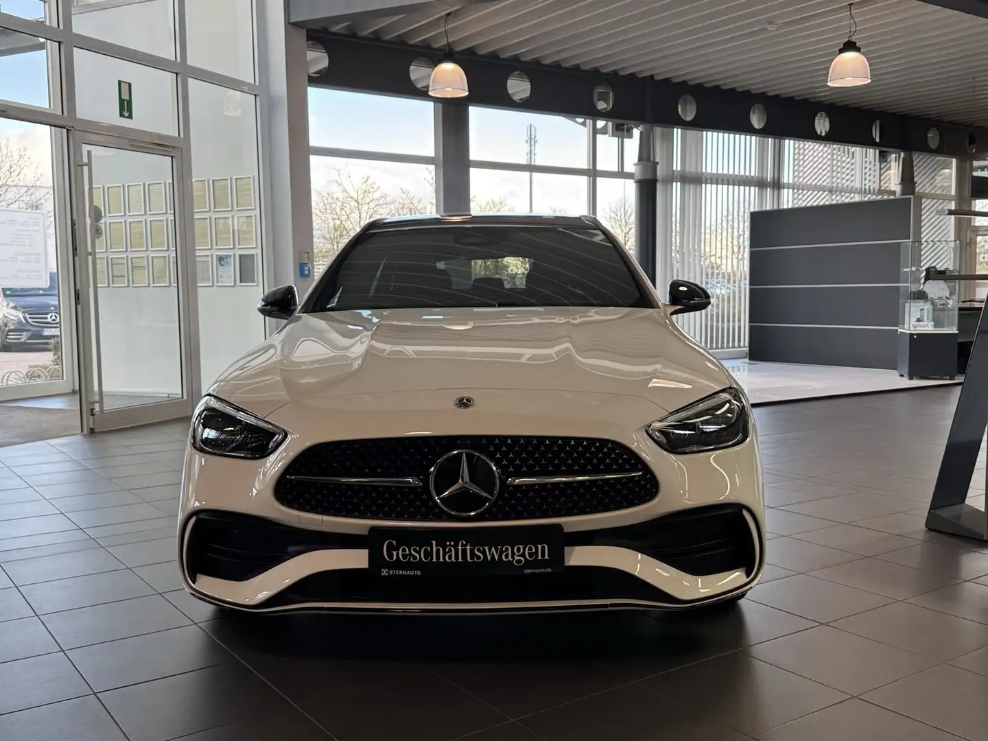 Mercedes-Benz C 300 C 300 de T-Modell AMG Line Advanced Plus/Navi Weiß - 2