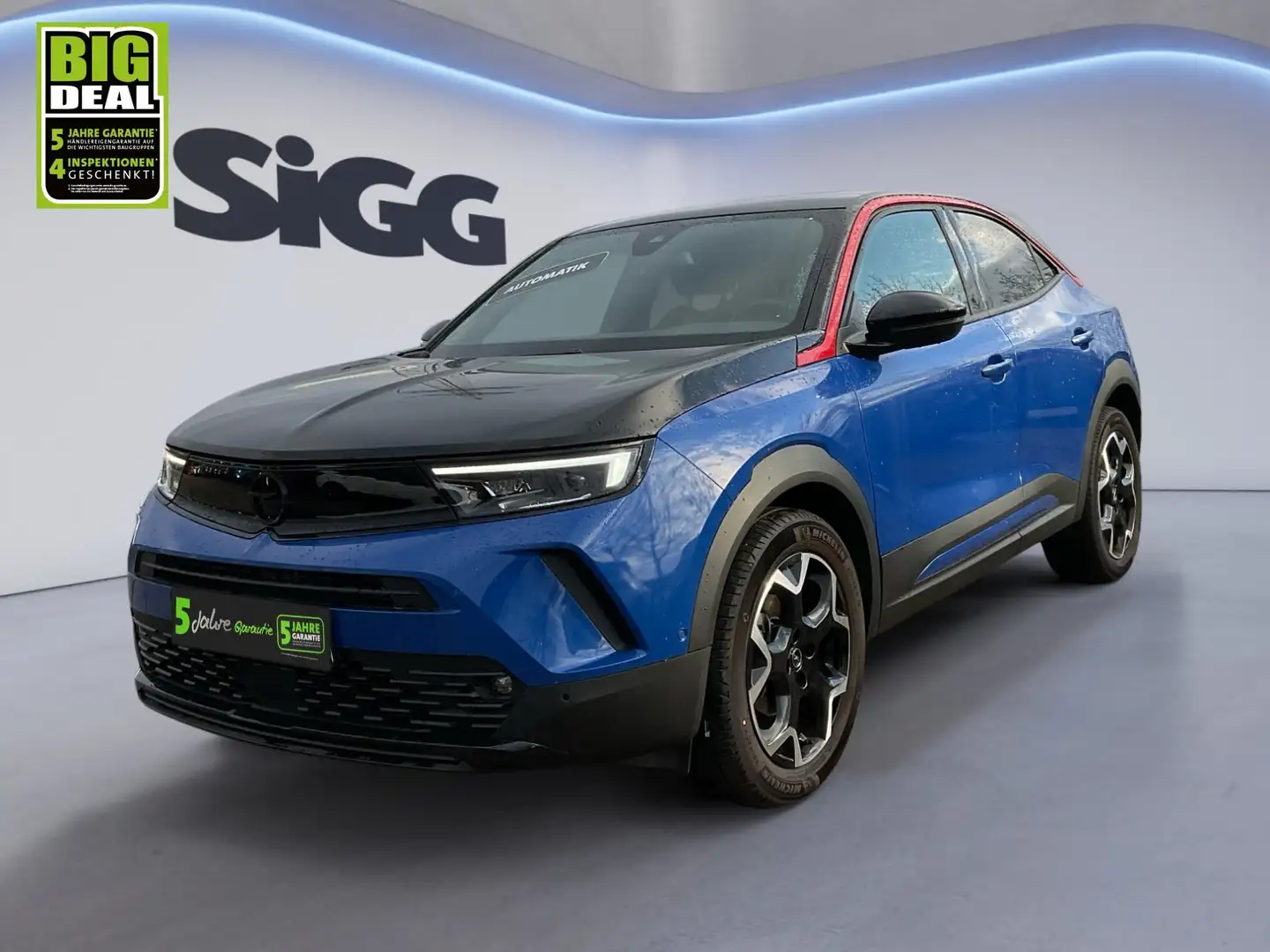 Opel Mokka GS aus 1.Hand + top Extras + Garantie = Kauftipp! Blau - 2