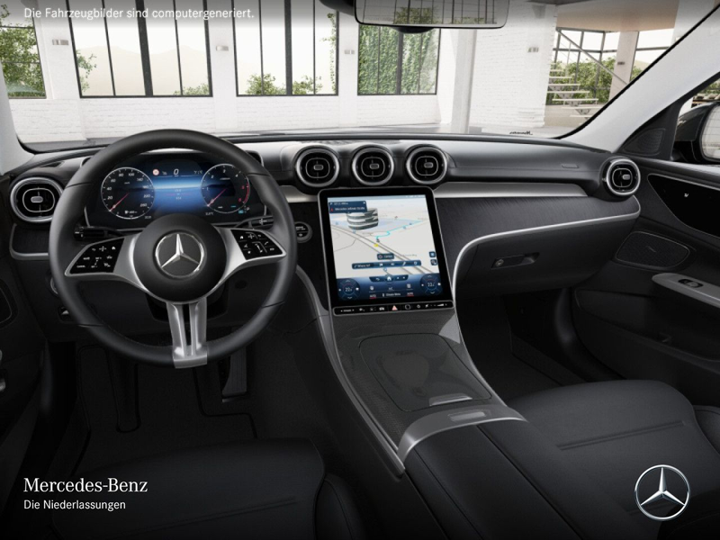 Mercedes-Benz C 300 d 4M AVANTG+LED+STHZG+KAMERA+KEYLESS+9G — photo 10