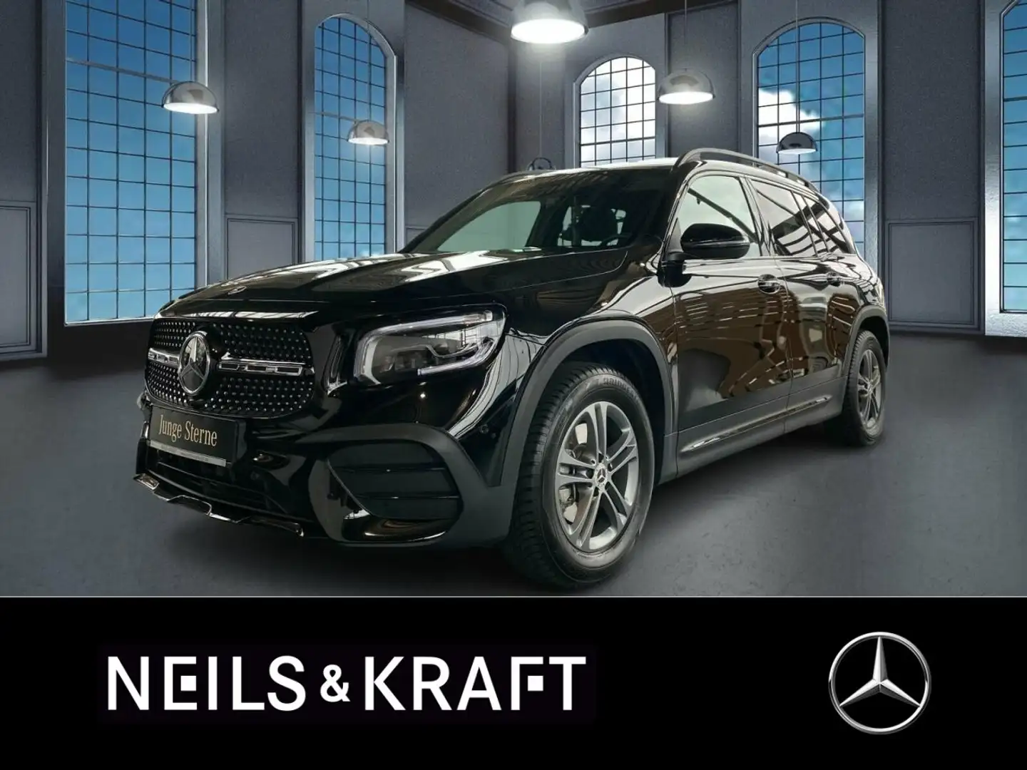 Mercedes-Benz GLB 200 +AMG-Sport+Pano+Night+MLB+Cam+Ambiente Noir - 1