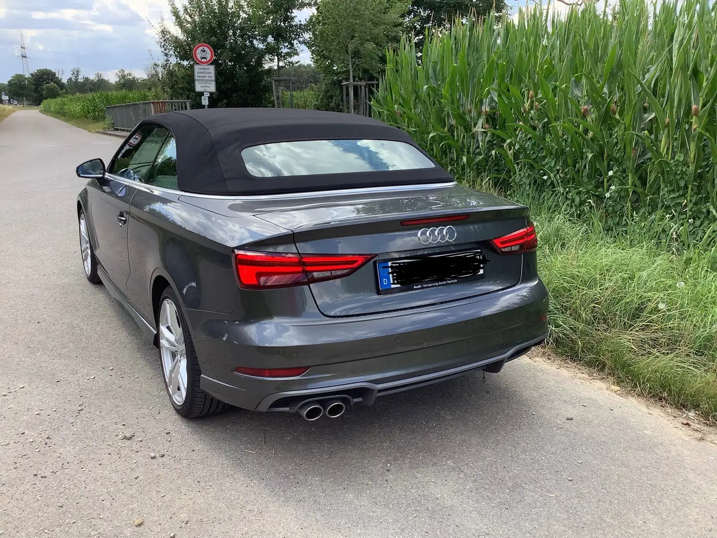 Audi A3 A3 35 TFSI  Cabrio S tronic Bang&Olufson, Winterre Grau - 2