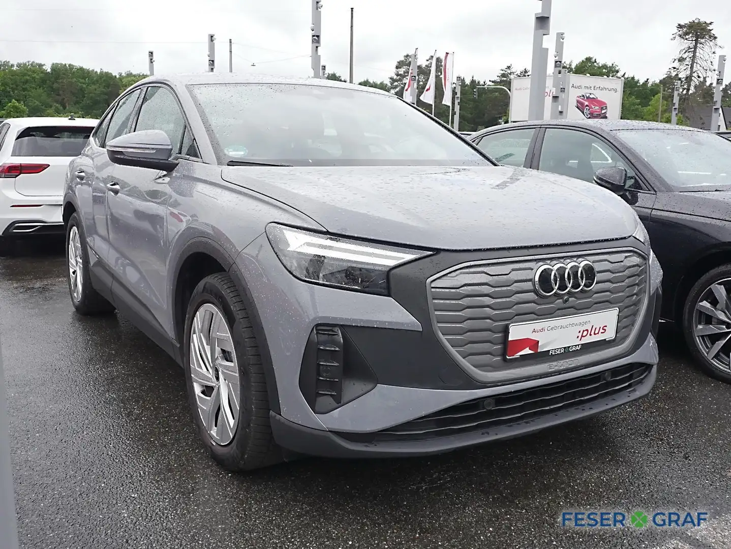 Audi Q4 e-tron Sportback e-tron 40 R-Kamera ACC PDC SHZ Gris - 2