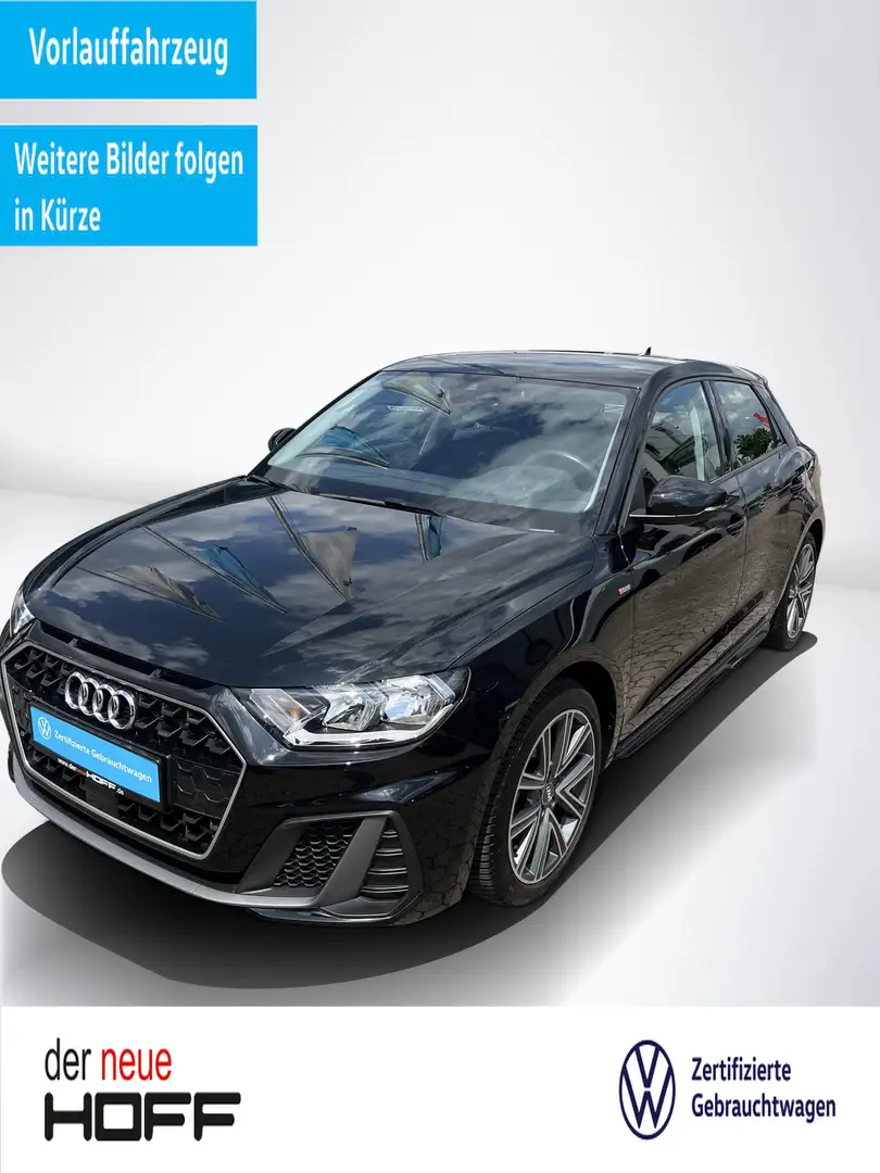 Audi A1 Sportback 30 1.0 TFSI S-line Sitzheizung Klimaauto Schwarz - 1